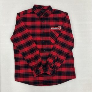 HSE Flannelette Shirt - Black/Red